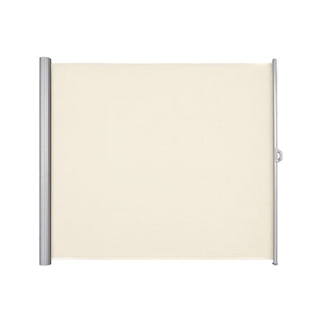 Seitenmarkise Beige 1,6 x 3 m, Frontansicht