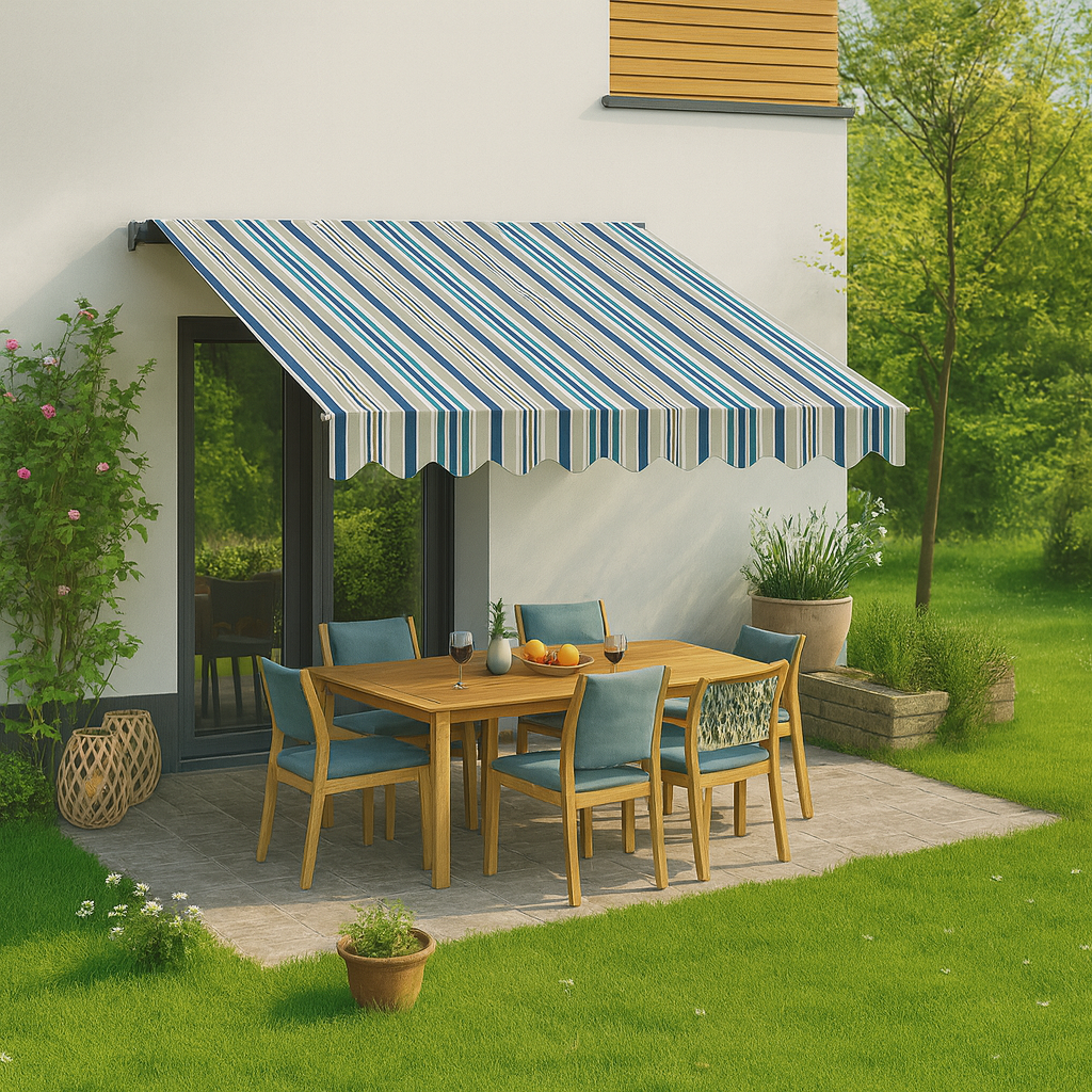 home & trends markisen HOME TRENDS fertig genäht Markisenstoff 4.87 x 3.5 m – Lead.Shop