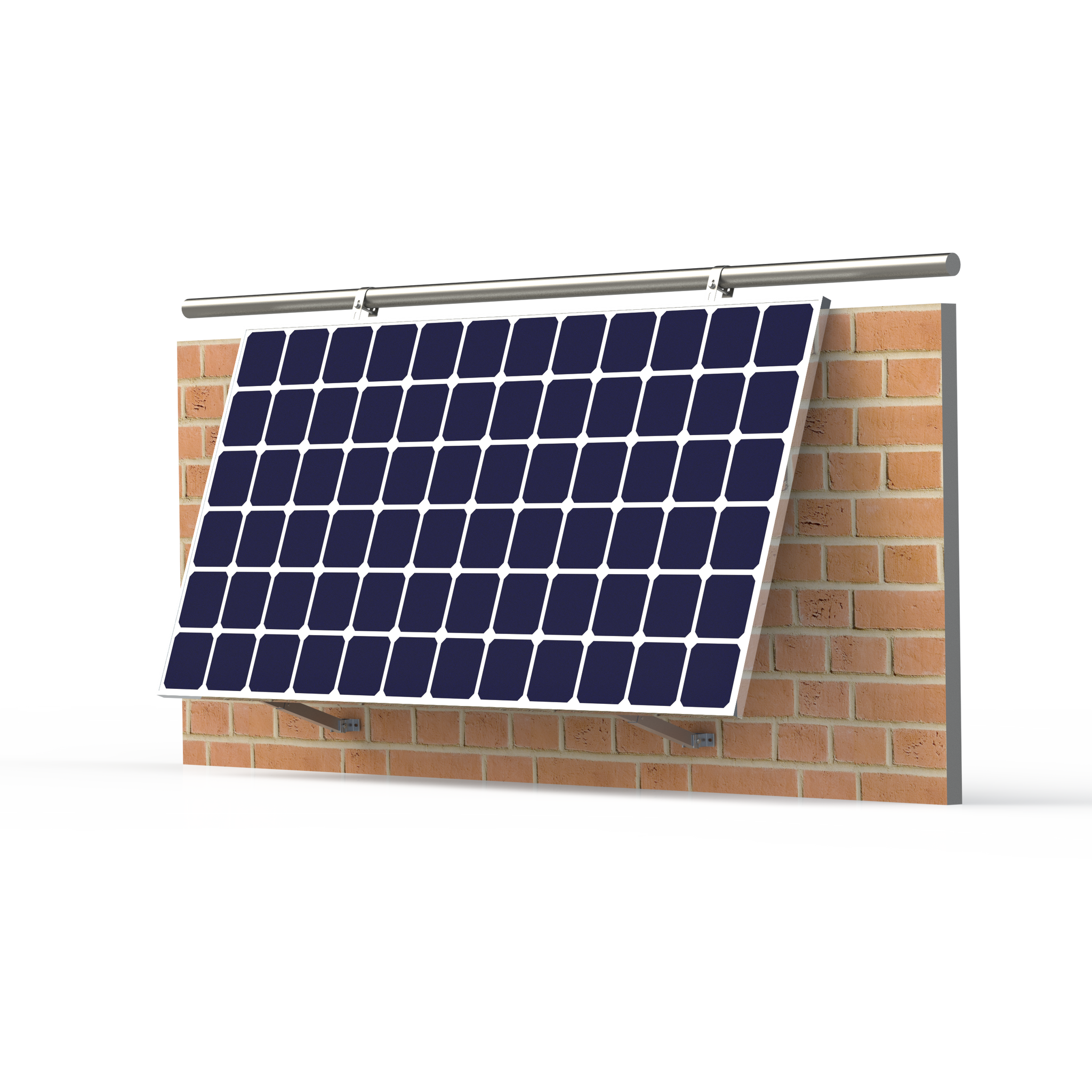 Photovoltaik Balkonkraftwerk Halterung Solarmodul Aufständerung Solarpanel Befestigung ,0-30° Individuell Befestigung Montage…