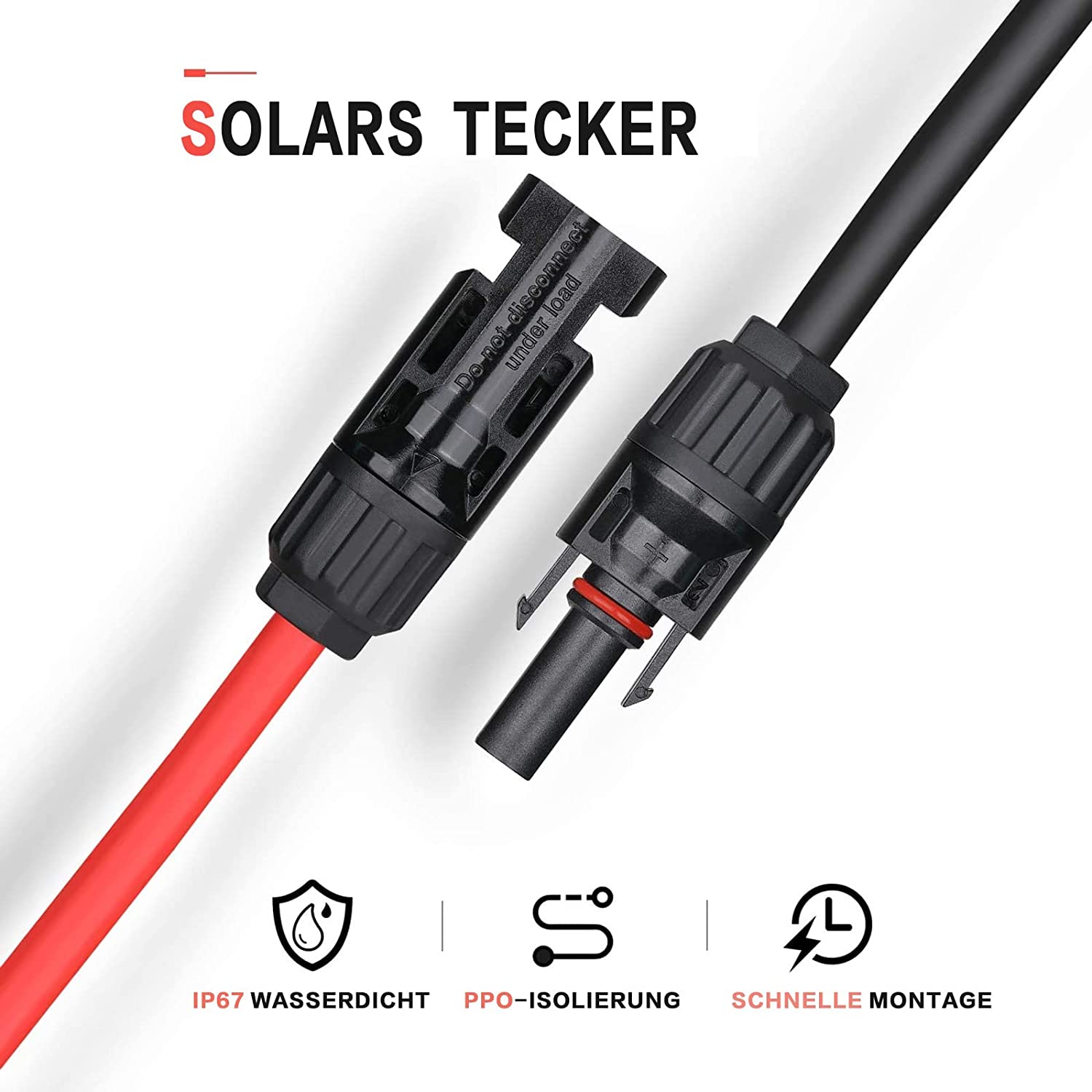 2M Solarkabel 4mm²/6mm²