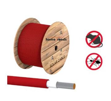 H1Z2Z2-K Solarkabel 6 mm² Rot/Schwarz Solarleitung PV Verlängerungskabel 500m