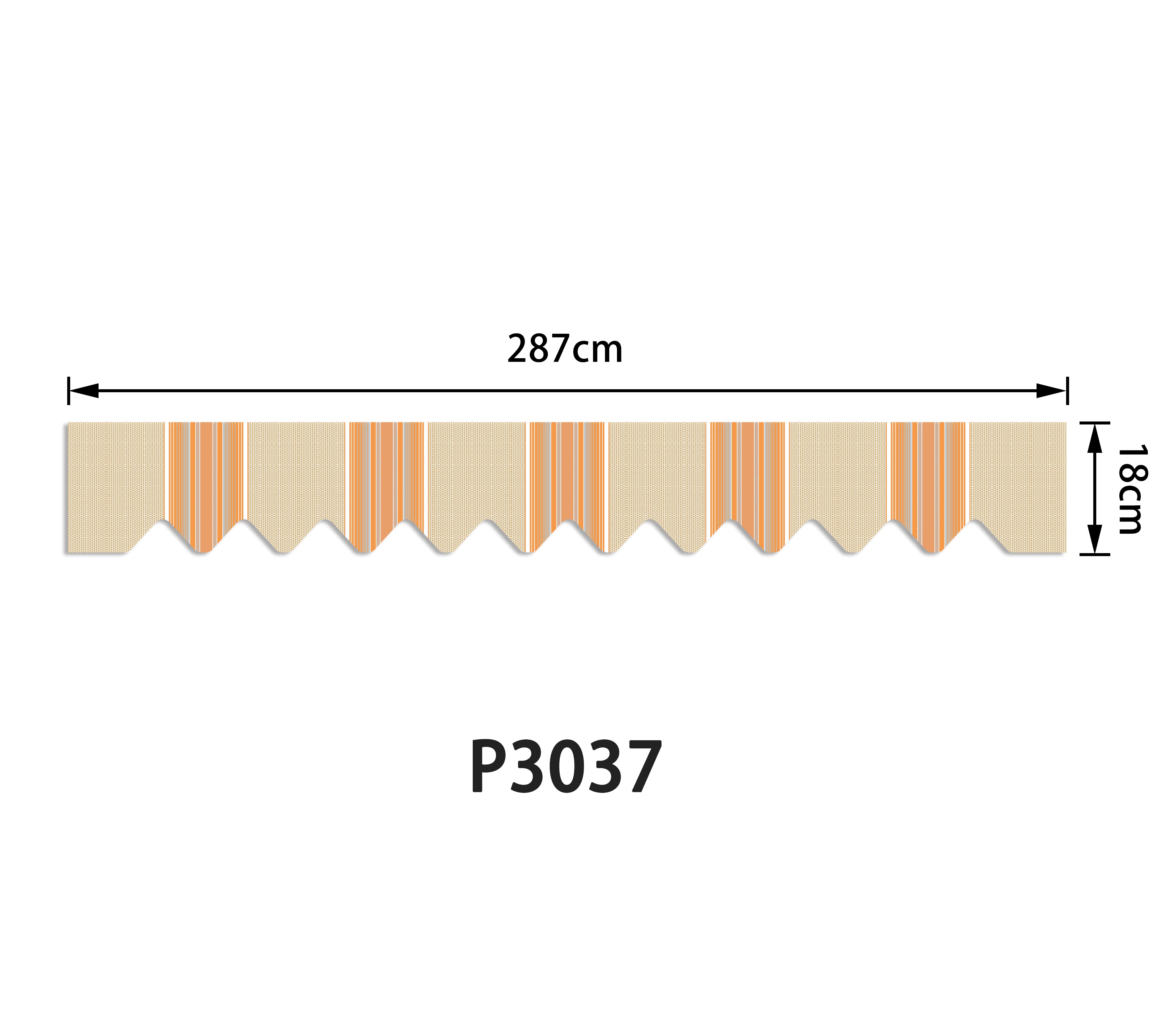 HOME TRENDS Awning fabric only valance