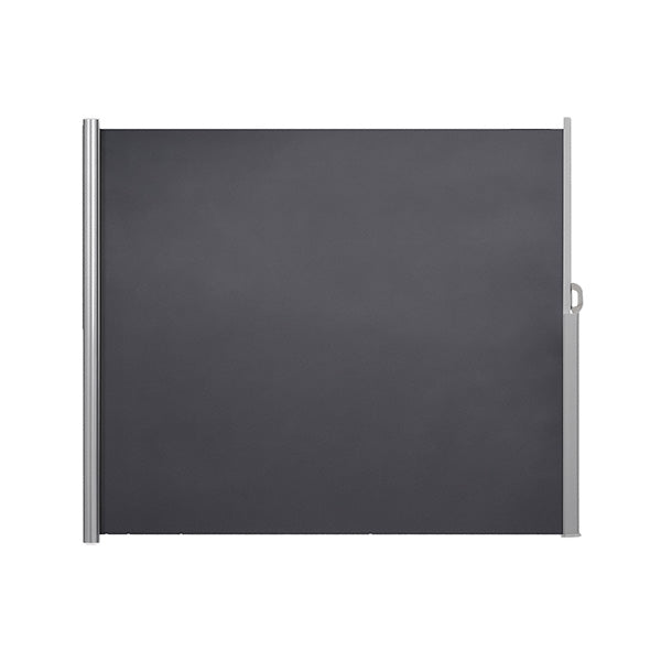 Seitenmarkise Anthrazit 1,6 x 3 m, Frontansicht