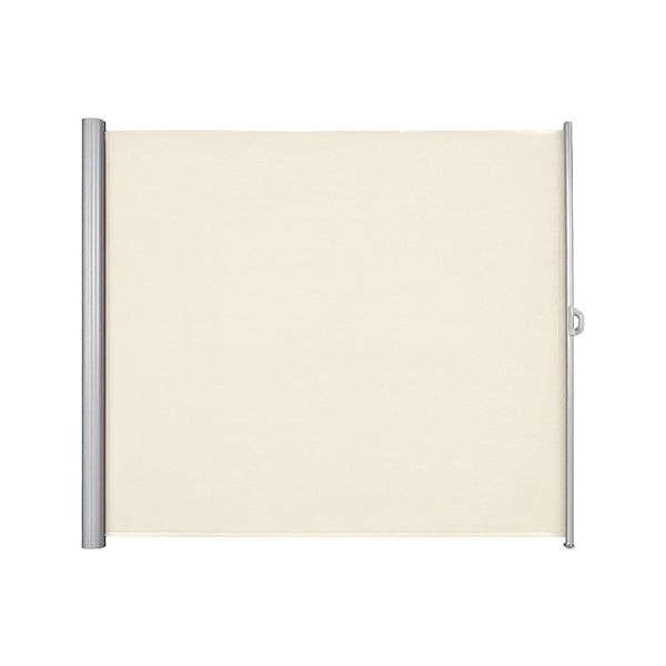 Seitenmarkise Beige 1,6 x 3 m, Frontansicht