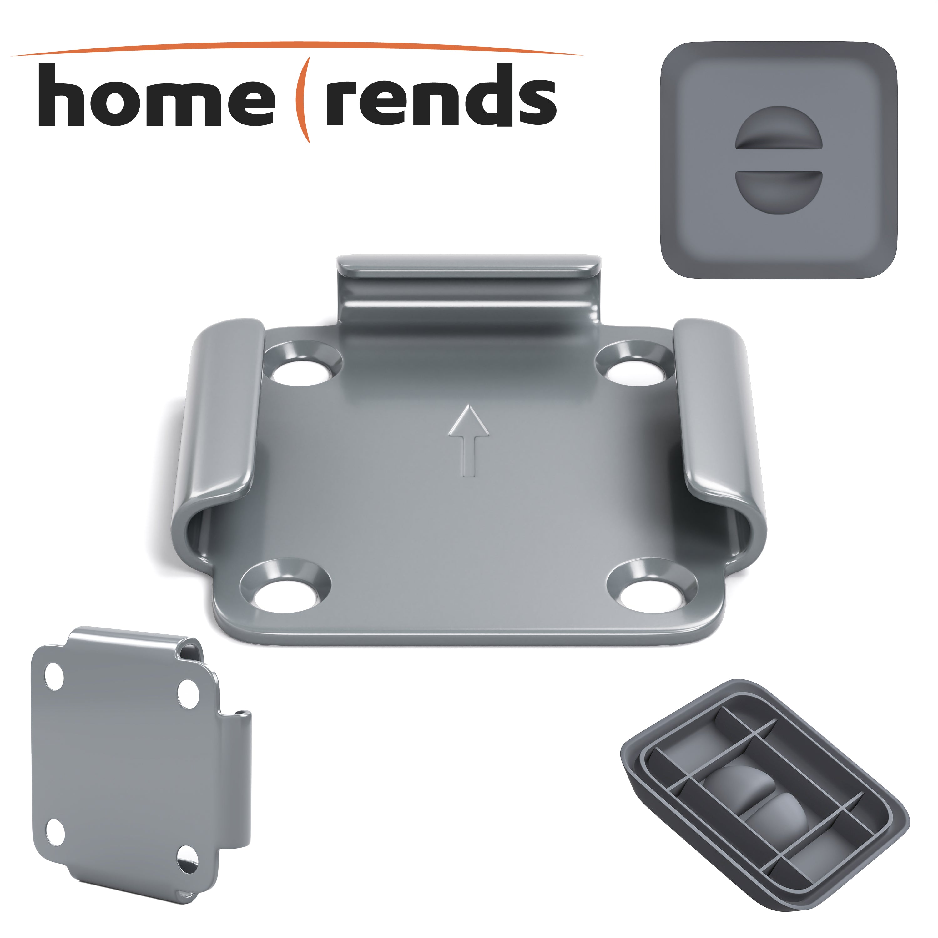 HOME TRENDS Metallplatte für Seitenmarkisen