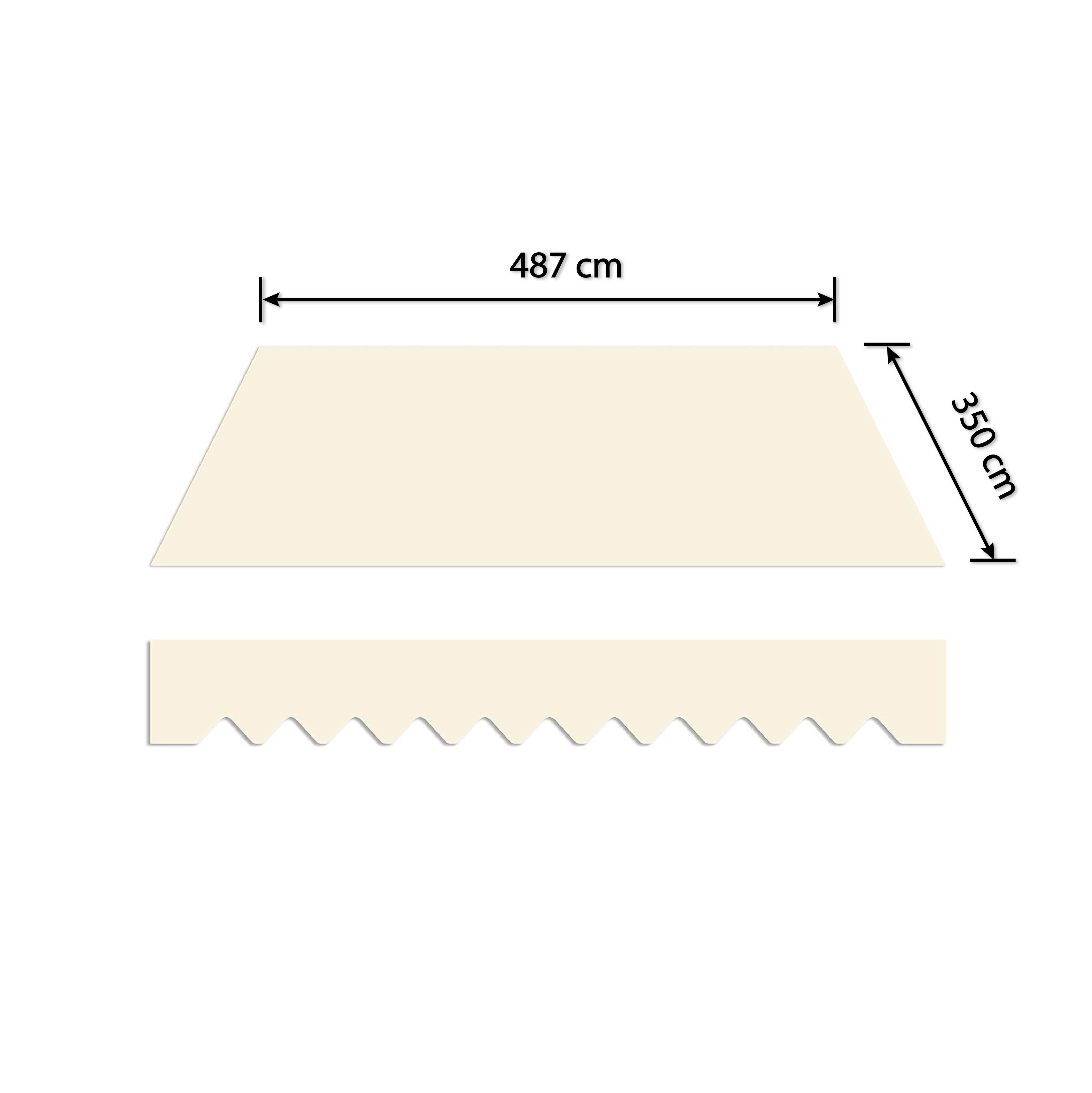HOME TRENDS Awning fabric 4.87 x 3.5 m 