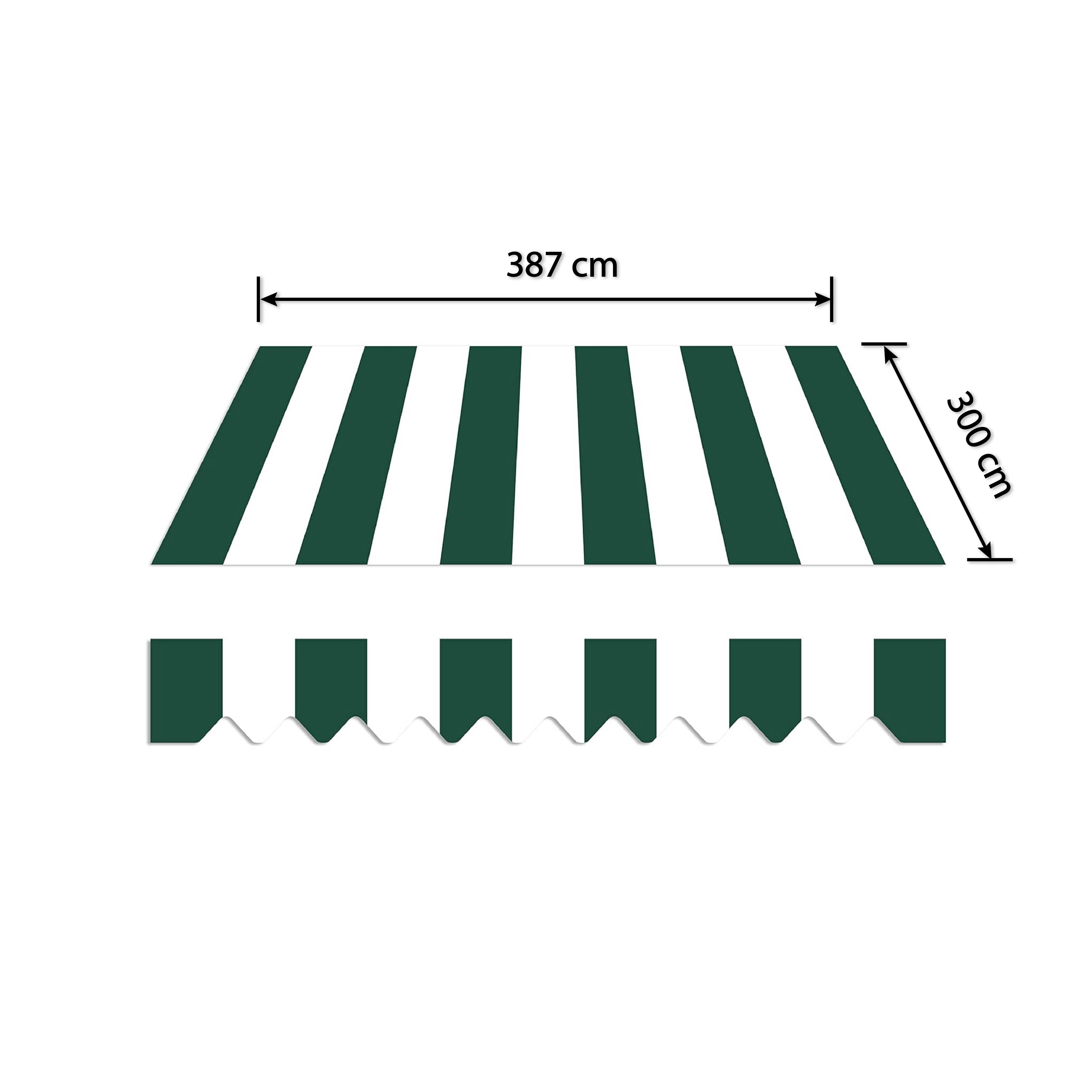 HOME TRENDS Awning fabric 3.87 x 3 m 