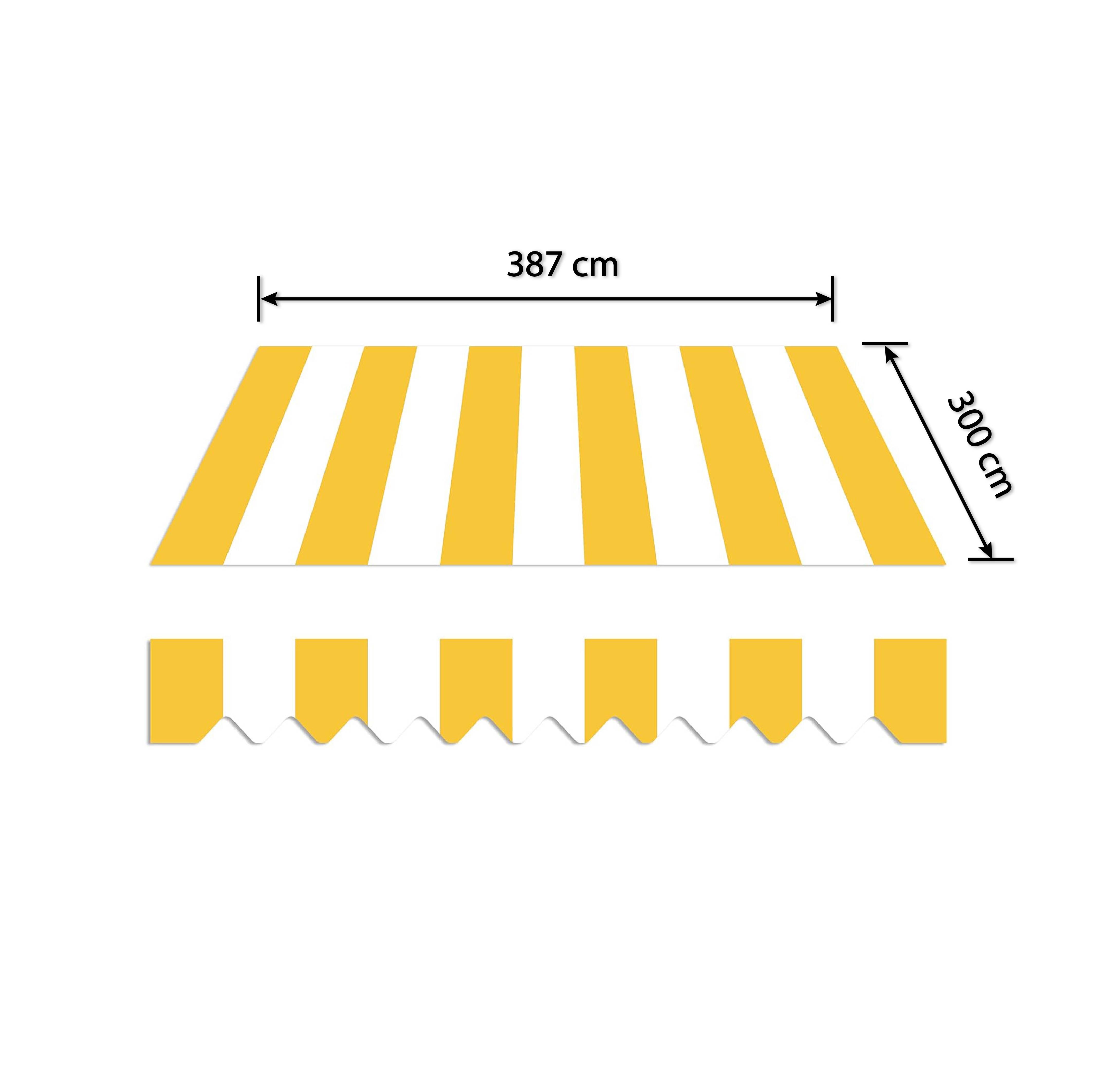 HOME TRENDS Awning fabric 3.87 x 3 m 