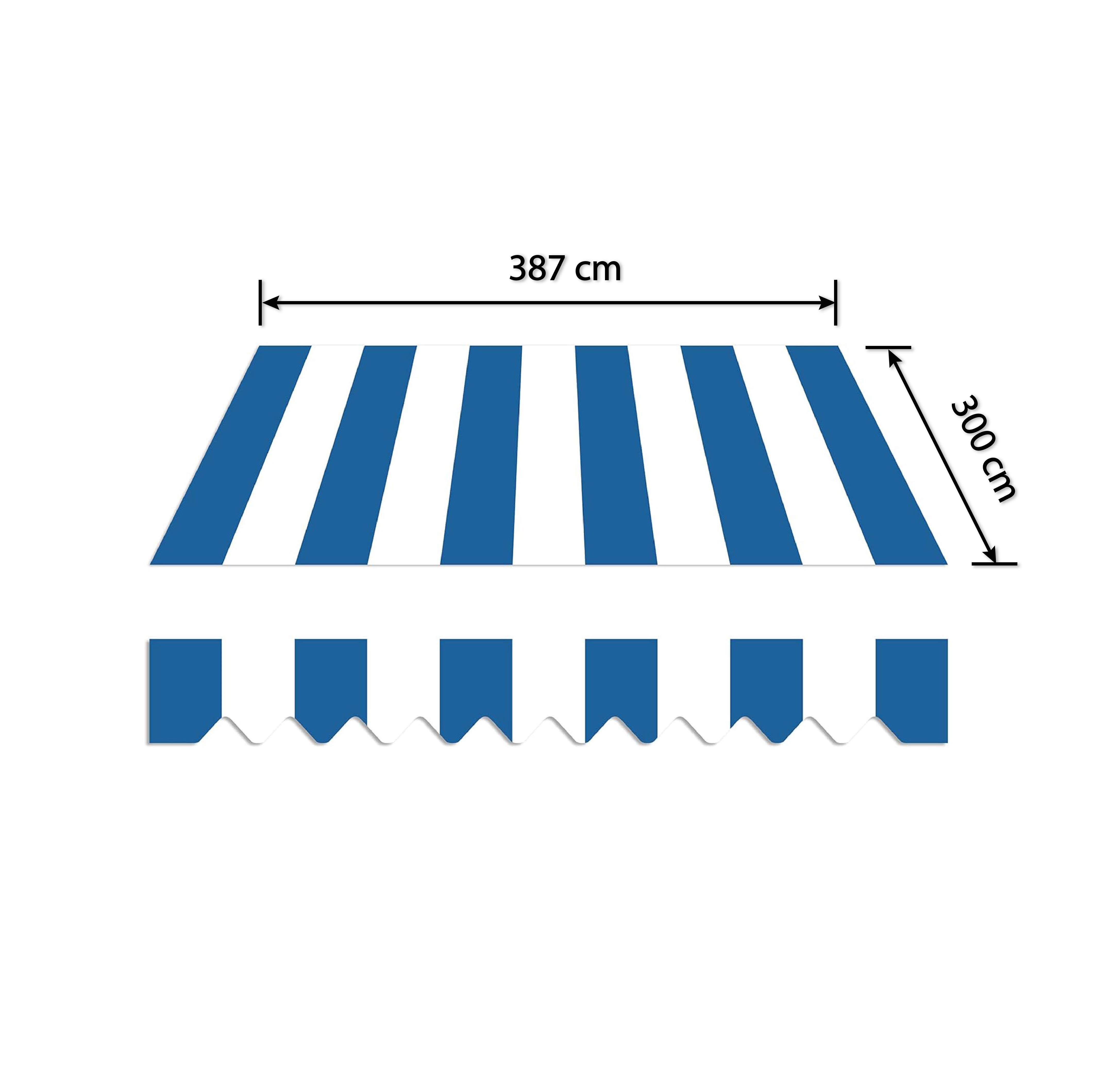 HOME TRENDS Awning fabric 3.87 x 3 m 
