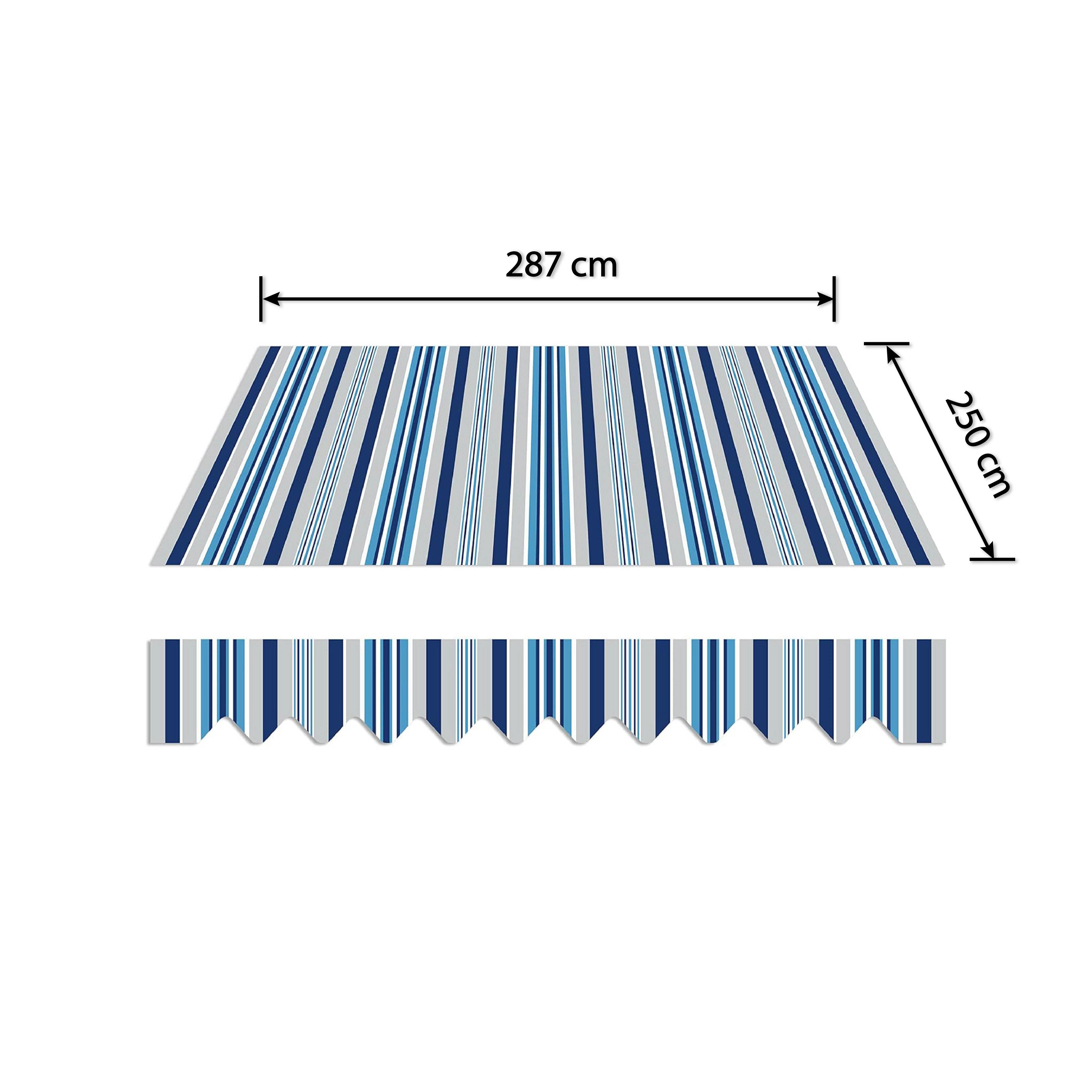 HOME TRENDS Awning fabric 2.87 x 2.5 m 