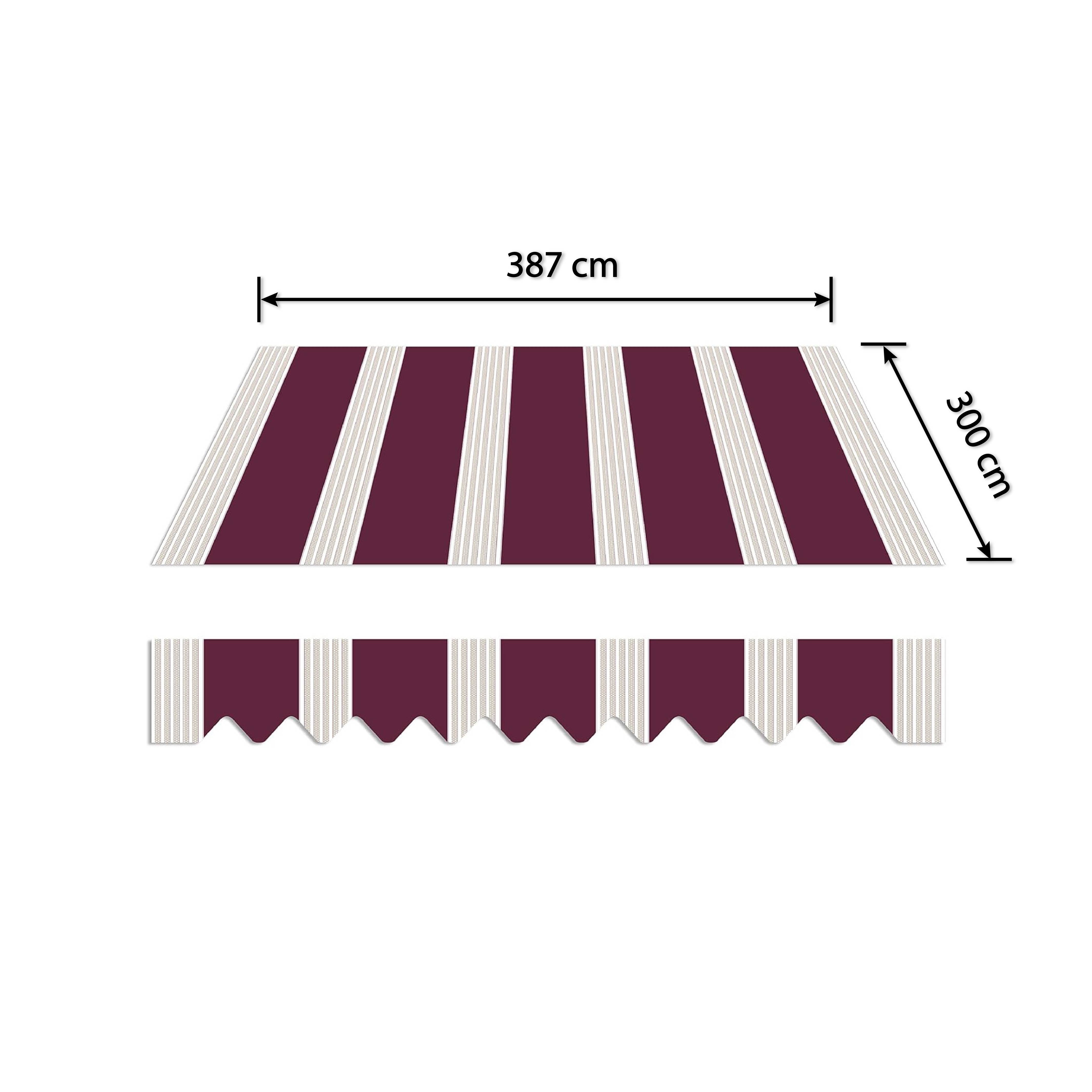 HOME TRENDS Awning fabric 3.87 x 3 m 