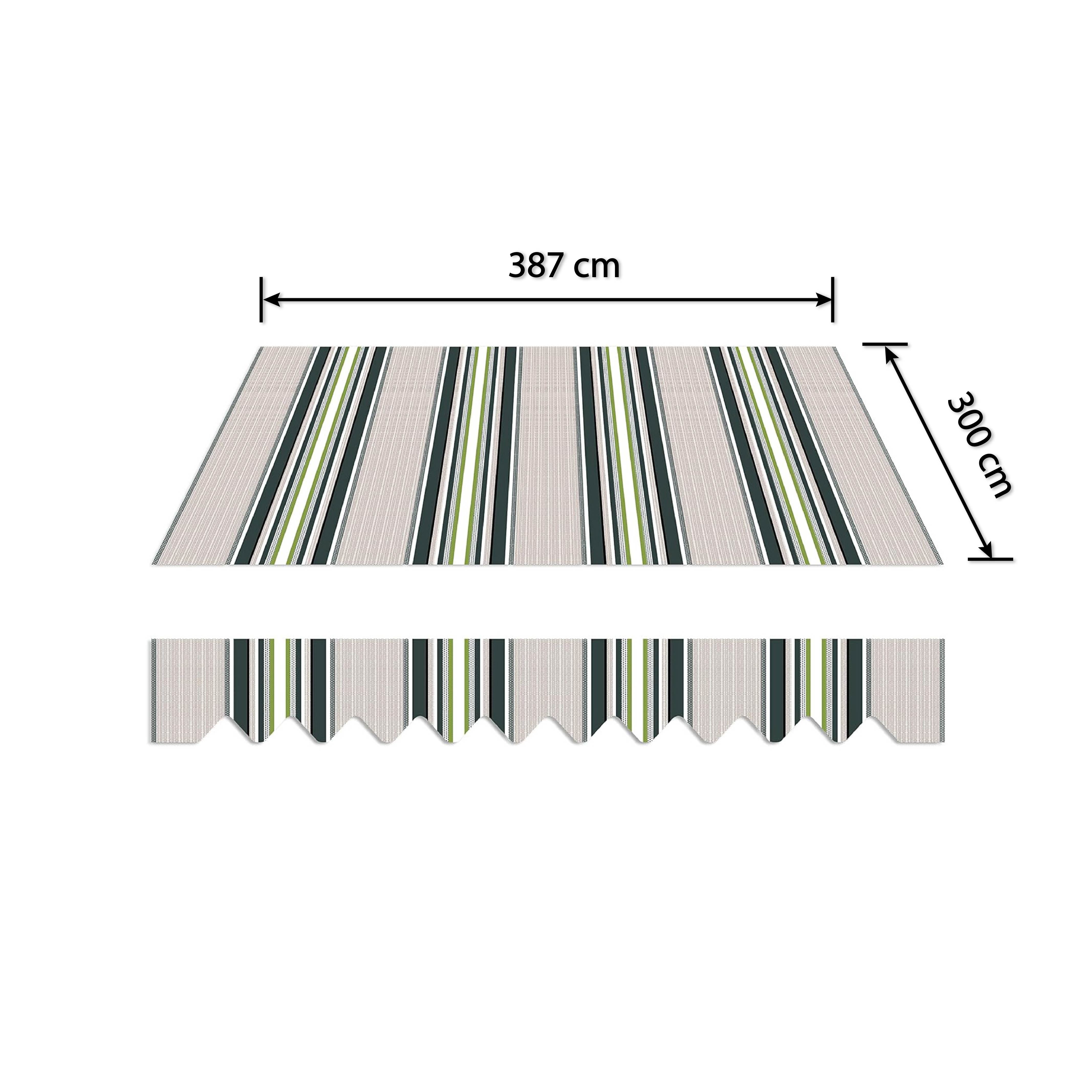 HOME TRENDS Awning fabric 3.87 x 3 m 