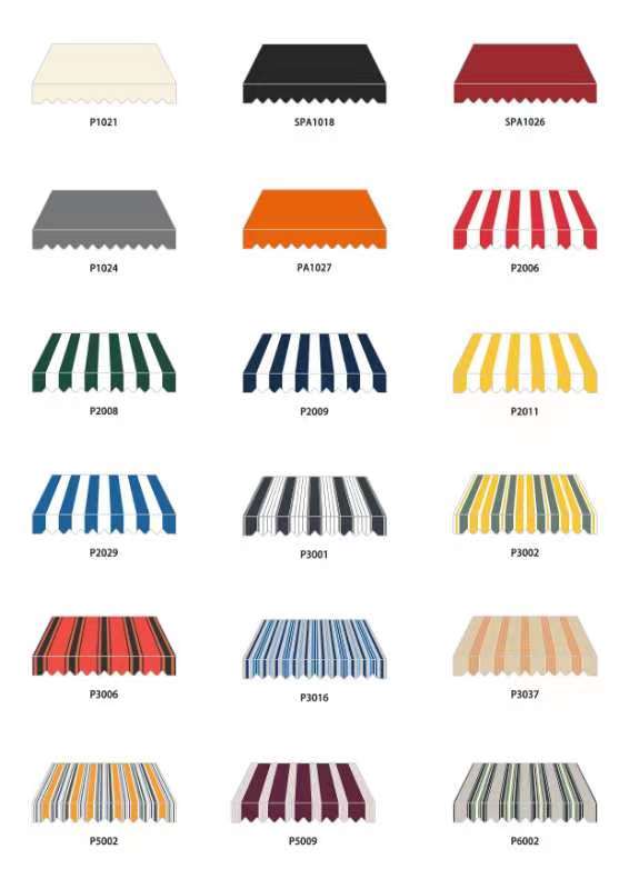 HOME TRENDS Awning fabric 2.87 x 2.5 m 