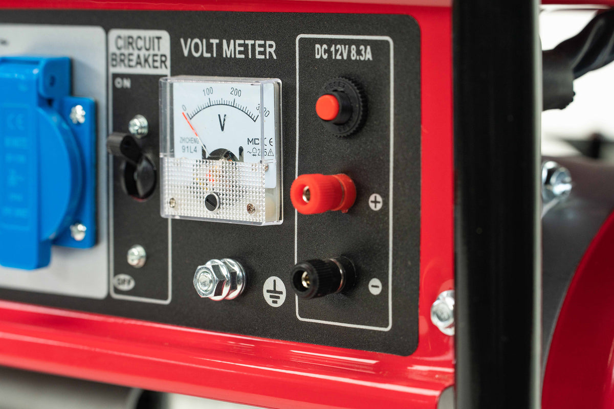 DoitBau BS3500 Benzin-Stromerzeuger – 3000 W Dauerleistung, 42 Kg, 2x230 V – Zuverlässige Baustellen-Stromquelle