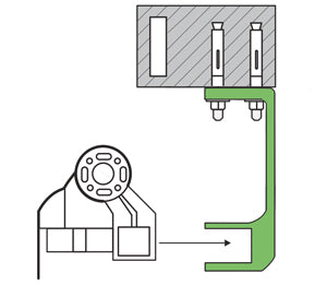 HOME TRENDS Deckenhalterung Deckenhalter